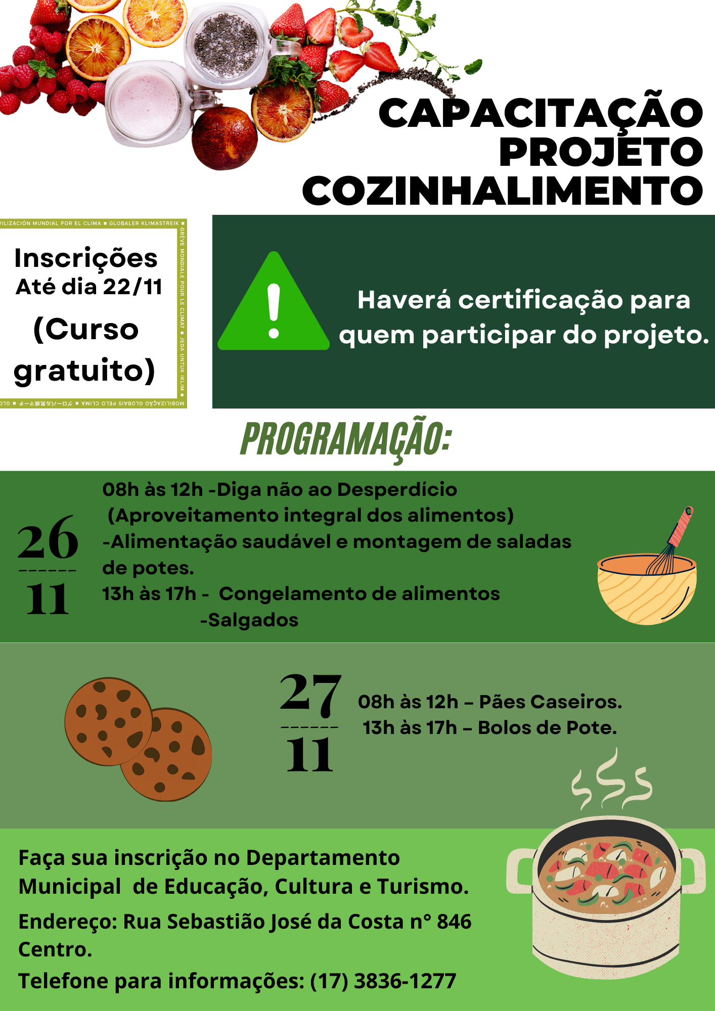 Capacitação Projeto Cozinhalimento